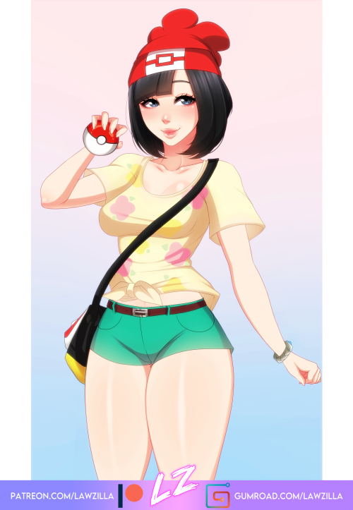   Commission of Selene from Pokémon Sun & Moon<3  Extra
