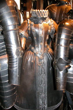 owloftherearburghs: Steel dresses. Couldn’t actually be worn