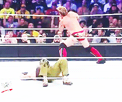 I so wanted Chris to do the Lionsault here! Push Bray right back
