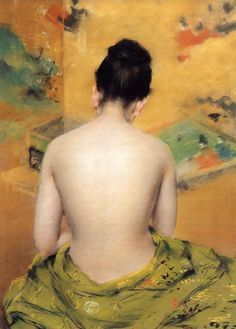 elpasha71:  Back of a Nude - William Merritt Chase _______ 