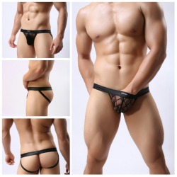 esexymale:  Sexy Mesh Jockstrap brief  #MNJ01  #menapparel  #esexymale