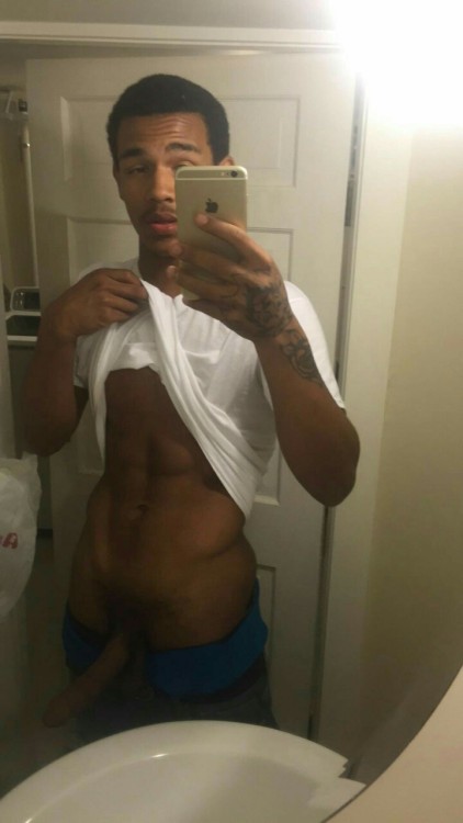 sexyboysnbigdicks:  He gorgeous and so is that dick  Please follow:1.http://nudeselfshots-blackmen.tumblr.com/2.http://gayhornythingz.tumblr.com/3.http://nudeselfshotsofmen.tumblr.com/