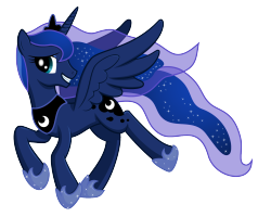 theponyartcollection:  Princess Luna by ~Ohemo
