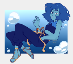 summer-arts: lapis pls dm me speedpaint 