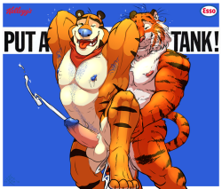 9kitsune:    PUT A TIGER ON YOUR TANK!  Artist: Repzzmonster