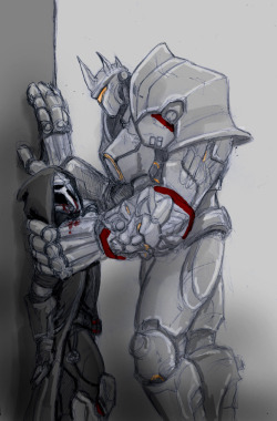 furball891:  More Reaper & Reinhardt, because that size difference.