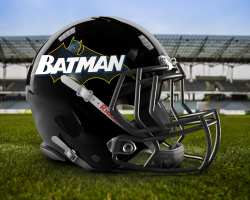 batmannotes:  Football Helmets by Roberto Joel Benitez Campos