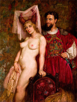 dfordoom:Norman Lindsay (1879-1969), Isabelle and Orleans, 1938.