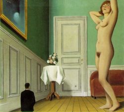 last-picture-show:René Magritte, La Geante ( The Giantess),