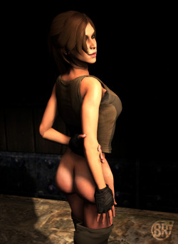 barron-sfm:  She is here! Lara model by Red Menace get! Thanks
