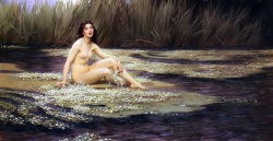 tinagrey: Herbert James Draper - The Water Nymph (1908)