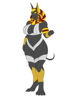 lunisnightwind:Eboni, the evil pharaoh resurrected from the dead.