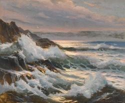 russian-arthouse:  Constantin Westchiloff (1877-1945) Seascape