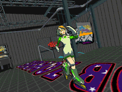 segacity:  Gum ready for action, from ‘Jet Set Radio’ on