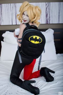 Harley Quinn cosplay shot at Anime Weekend Atlanta 2014Photography