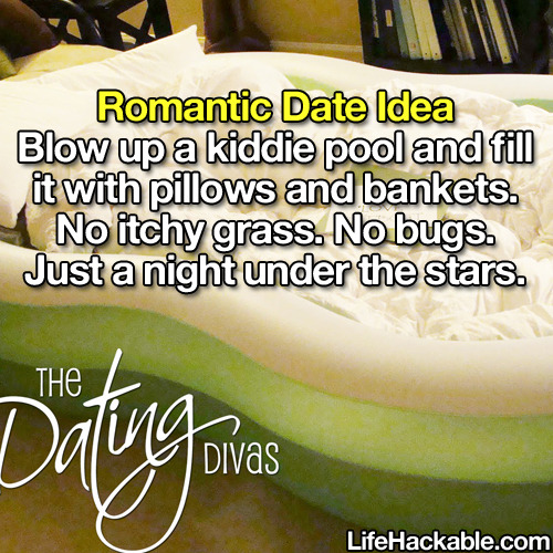 lifehackable:  More Date Hacks Here  This is a cool idea. I had a guy buy a whole truck to get away from the creepy crawlies and mud in a story. Granted he used it for other things too. Â They didn’t live in the city. :) The more I think about it,