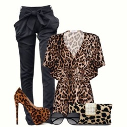 ideservenewshoesblog:  Sexy Leopard Waterproof Stiletto Shoes