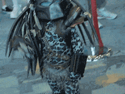 moistnessfalls:  universalcosplayunited:  Chibi Predator Cosplay