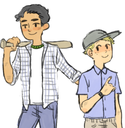 reraimu:benny and smalls from the Sandlot and then, it flashes