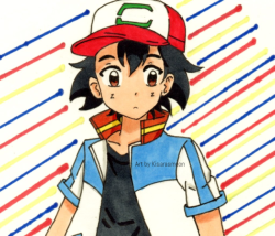 kisarasmoon: Ash from Pokemon Movie 21! ^w^