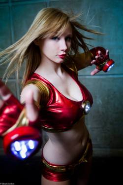 hotsexycosplay:  http://hotsexycosplay.com/  Ironette - Marvel source  