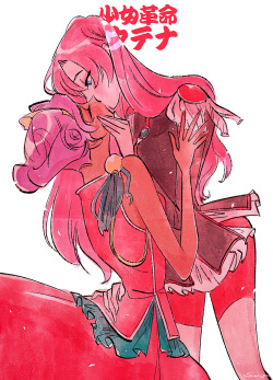 seonga-seonga:  revolutionary girl utena and ancy 