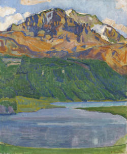 poboh:  Piz Corvatsch, 1907, Ferdinand Hodler. Swiss (1853 -