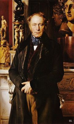 Portrait of Count Alexander James Pourtzales Gogier. 1846. Paul