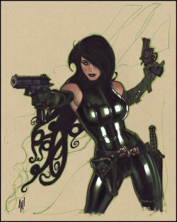 spyrale:  Madame Hydra by Adam Hughes 