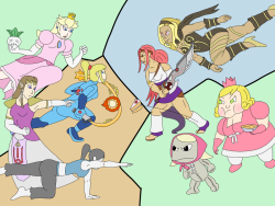 dfdfleming:  Smash Sisters vs Lady All-StarsAfter my other Smash