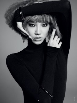 black-white-madness:  Madness:  Soo Joo Park, styled by Yann