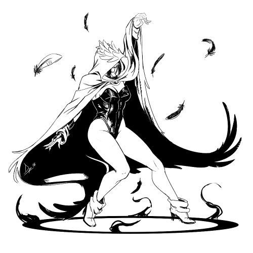 diepod-stuff:  Goth Bird summoning dance 