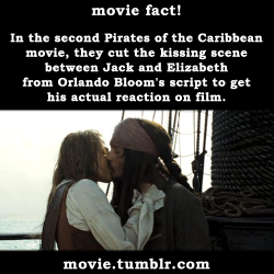 movie:  In the second Pirates of the Caribbean movie, they cut