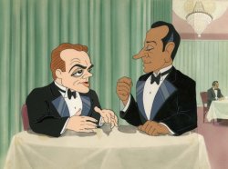 retrogasm:  James Cagney and George Raft from the Tex Avery directed