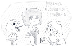 garabatoz:  Animal Crossing New Leaf Gems  I missed so many refs