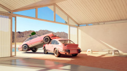 archatlas:  Porsches Enjoying Life in Palm SpringsAll images