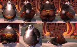 lucky3515:  I apparently found a Fat Pandaren mod on DeviantArt