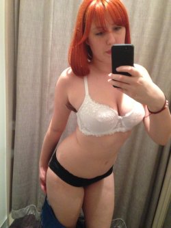 changingroomselfshots:  Good feeling to be told I’ve gone up