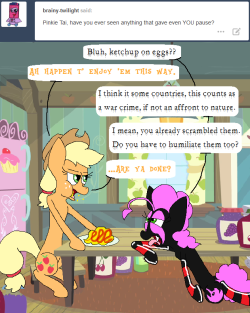 adurot:darkfiretaimatsu:Applejack, if you invite me to be up