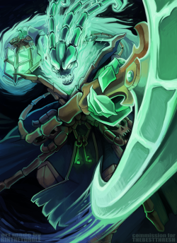 weagueofwegends:  Thresh Commission by RinTheYordle