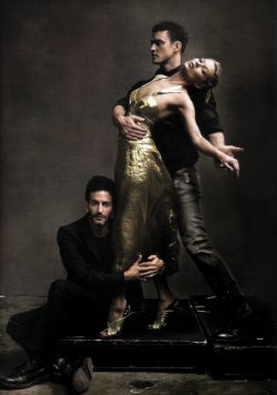 Marc Jacobs, Kate Moss, and Justin Timberlake for Vogue Magazine