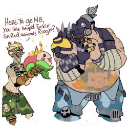 speyerboot: New Junkertown Map. Drew some Nerds. 