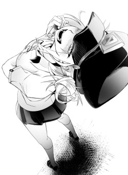 thetangles: ★  Kid  |  Monochrome Toga  ☆ ⊳ toga (my hero