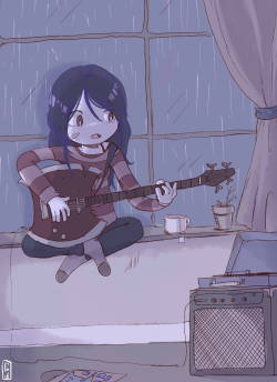 chazzforte:  Marceline’s downtime 