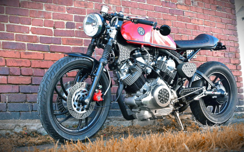 caferacerpasion:  Yamaha Virago Cafe Racer by Moto-Von | www.caferacerpasion.com