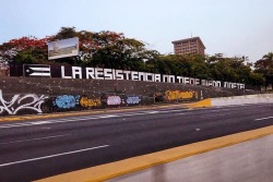therusty-anchor:  La resistencia no tiene miedo. Únete! - mural