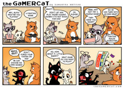 thegamercat:  Read the next comic on Tapastic!  x3! Oh dear…