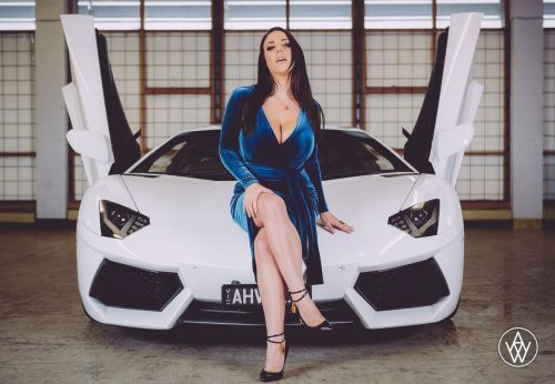 Angela White (Australia) Blue dress & Fast CarAngela White on the web: Website / Twitter / Instagram / Tumblr .My Links(follow me):Â  Angela White /Â  Brunette / All Girls . 