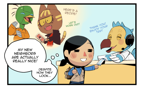 blacklimes: I did another Animal Crossing New Horizons comic