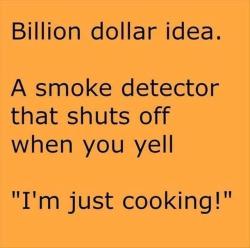 memecage:A smoke detector I’d definitely buy…